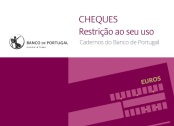 Caderno sobre Cheques - Restrição ao seu uso